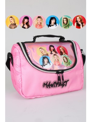 x Dekomus Lisanslı Manifest Toz Pembe Collection Termoslu Beslenme Çantası