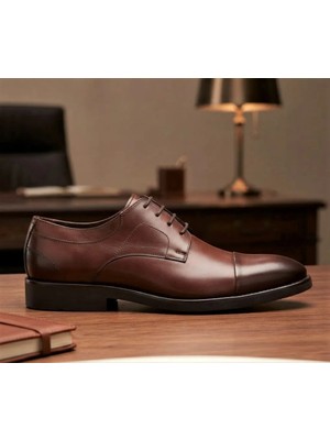 Klasik erkek Ayakkabı Leosteps Brown Lissome