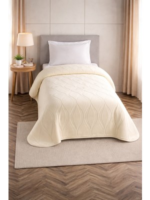 Bella Home Kristal Tek Kişilik Düz Renk Battaniye |160X220 cm | Modern, Yumuşak ve Konforlu