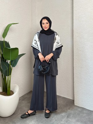 Mihran Butik Elegant Model Pike Kumaş Kadın Alt Üst Takım