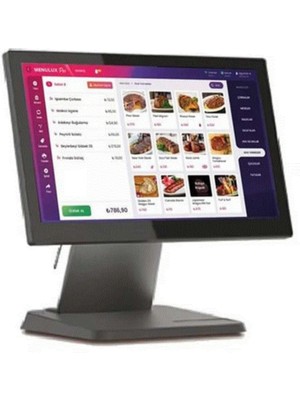 Perkon P-Shop I185 I5 7.nesil 8gb 128GB SSD 18,5" Multi Dokunmatik 11,6 " Müşteri Gör Ekranı Pos Pc + Wifi