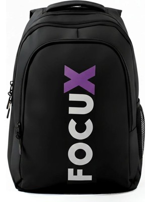 Focux Nil-07 Yarasa Çok Gözlü Geniş Hacimli Terletmeyen Ortopedik Sırt Destekli Lise Ortaokul Okul Çantası