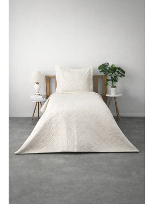 Bella Home Örtüm Tek Kişilik Queen Kadife Yatak Örtüsü | 175X240 cm | Yumuşak Dokulu & Şık Tasarım