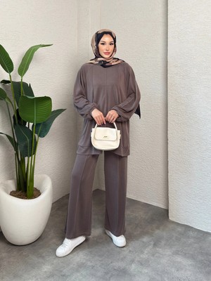 Mihran Butik Elegant Model Pike Kumaş Kadın Alt Üst Takım