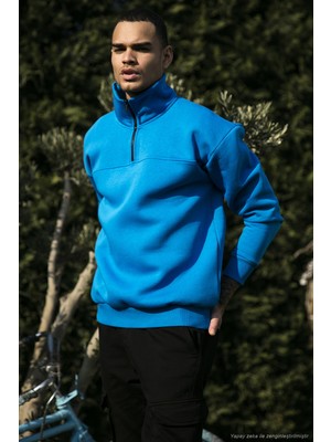 Buratti Regular Fit Pamuklu Içi Tüylü Yumuşak Şardonlu Kışlık Sweat Erkek Sweat 59053431