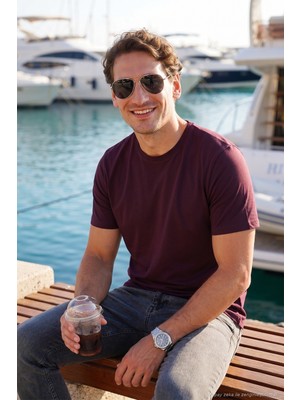 Buratti Pamuklu Regular Fit Bisiklet Yaka T Shirt Erkek T Shirt 59020204