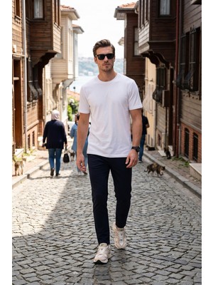 Buratti Slim Fit Bağlamalı Pantolon Erkek Pantolon 6843657