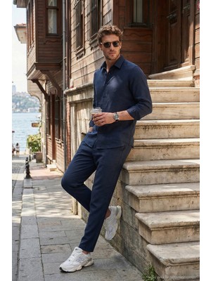 Buratti Regular Fit Normal Bel Düz Paça Pantolon Erkek Pantolon CF26S611639