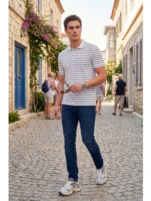 Buratti Pamuklu Slim Fit Düşük Bel Jeans Erkek Kot Pantolon 1115C84NAPOLI
