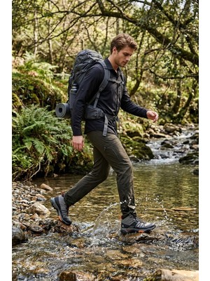 Buratti Normal Kalıp Kargo Cepli Lastikli Bel Trekking ve Kurye Pantolon Erkek Pantolon 693710