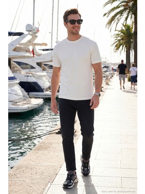 Buratti Pamuklu Slim Fit Normal Bel Jeans Erkek Kot Pantolon 5901C83MILANO