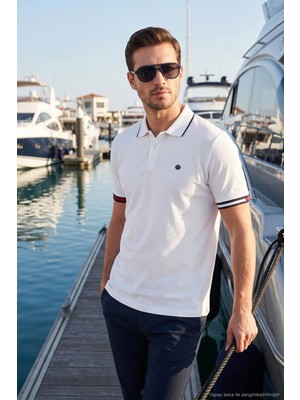 Buratti Pamuklu Regular Fit Düğmeli Polo T Shirt Erkek Polo T Shirt 5904066