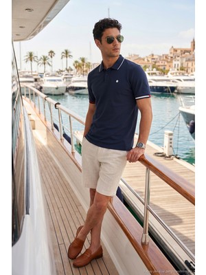 Buratti Pamuklu Regular Fit Düğmeli Polo T Shirt Erkek Polo T Shirt 5904066