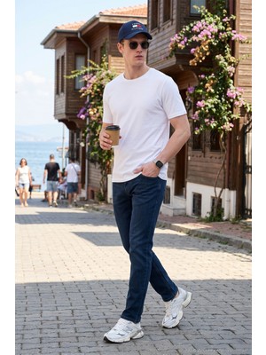 Buratti Pamuklu Comfort Fit Normal Bel Jeans Erkek Kot Pantolon 4400C51TEXAS