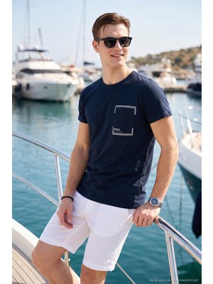 Buratti Bisiklet Yaka % 100 Pamuklu Slim Fit T Shirt Erkek T Shirt 541REWORK