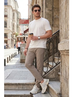 Buratti Slim Fit Normal Bel Daralan Paça Pantolon Erkek Pantolon 6843649