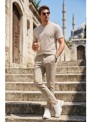 Buratti Slim Fit Normal Bel Daralan Paça Pantolon Erkek Pantolon 6843654