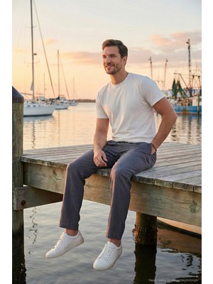 Buratti Regular Fit Normal Bel Düz Paça Pantolon Erkek Pantolon 6689255
