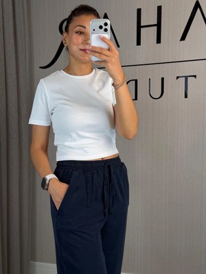 Bahar  Pamuklu Kadın Jogger Pantolon