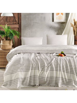 Maxstyle Bambu Pike Çift Kişilik 240X260 cm Açık Gri