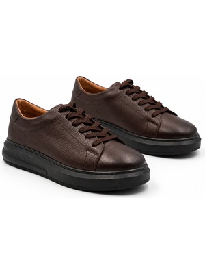 Bess Shoes Hakiki Deri Siyah Erkek Casual Ayakkabı – Ortopedik, Ultra Rahat, Kaymaz Taban, Günlük Sneaker