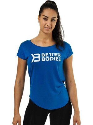Better Bodies Gracie Tee, Strong Blue