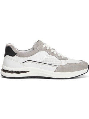 Tergan Gri Hakiki Deri Erkek Sneaker - E26I1AY57740-N1Z