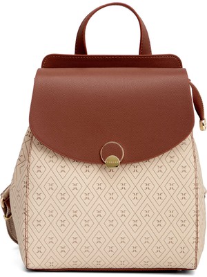 Tergan Bej Kadın Sırt Çantası - S1SR00079612-S7G