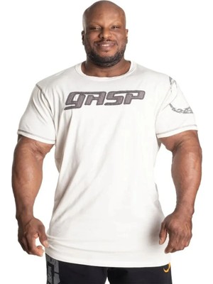 Gasp Pro Logo Tee - Off White