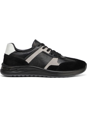 Tergan Siyah Hakiki Deri Erkek Sneaker - E26I1AY57738-W19