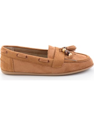 Bambi Taba  Kadın Loafer Ayakkabı K01566004972