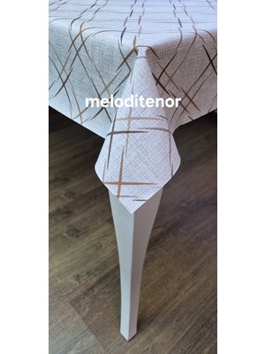 Sercan Kahverengi krem kareli kırışmaz yıldız Desen Kaymaz astarlı silinebilir yumuşak fantastik Pvc Muşamba Masa Örtüsü