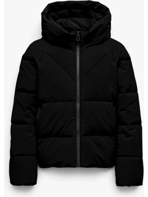 Only Onlece Puffer Jacket Cs Otw Kadın Siyah Ceket - 4654039