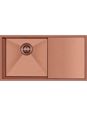 Crauf Via Bella 6072 Bakır 86X45 cm Evye + Lusso 4030 Batarya 2 Parça Set