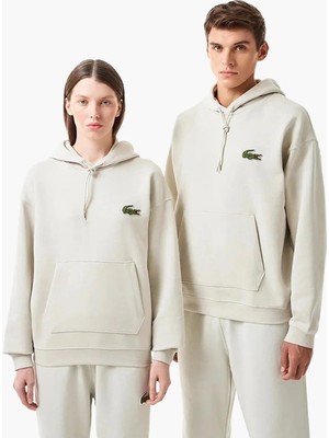 Lacoste Unisex Loose Fit Hoodie