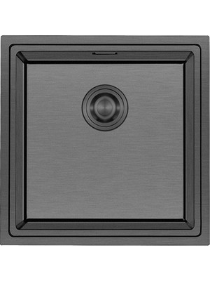 Crauf Vertice 4848 Füme 48X48 cm Evye + Vertice 4050 Batarya 2 Parça Set