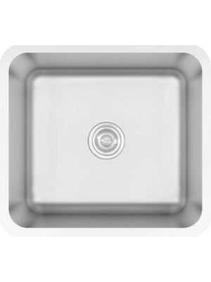 Crauf Lavello 3050 Mat Inox 49X44 cm Evye + Lusso 4030 Batarya + Sabunluk 3 Parça Set