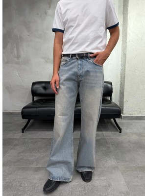 Difransel Jeans Flare Ispanyol Paça Eskitme Fit Jean