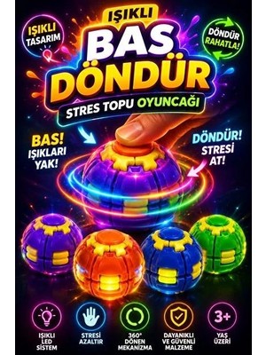 tp 0036 Spın Top- Işıklı