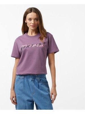The Kooples Classic Erkek Mor T-Shirt