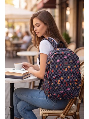 Liarca Novabag Laptop Bölmeli 3 Gözlü Ergonomik Okul ve Günlük Sırt Çantası Ortaokul Lise Üniversite Genç Okul Çantası