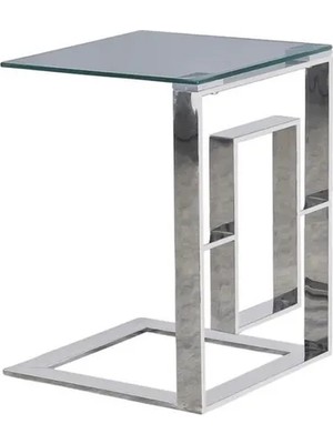 Vivense Laura Paslanmaz Metal C Sehpa