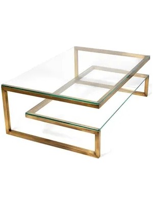 Vivense Gonca Orta Sehpa, Gold