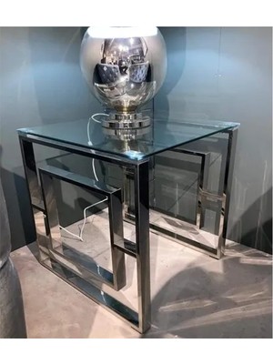 Vivense Laura Metal Yan Sehpa