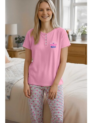 Yeni İnci Pamuklu Pijama Takımı PJM101