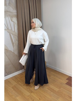 Salisburys Molly Nelly Kadın Salaş Bol Paça Pantolon