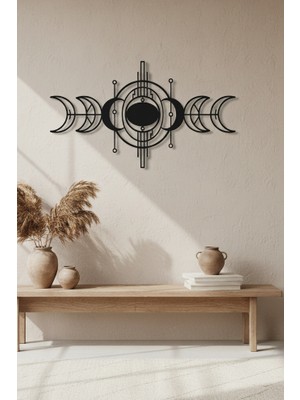 Bafidica Minimalist Ayın Evreleri Metal Tablo