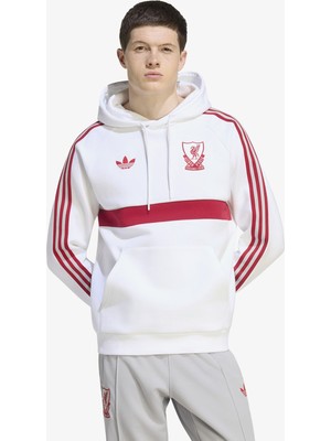 Adidas Liverpool Fc Originals Erkek Beyaz Sweatshirt.-