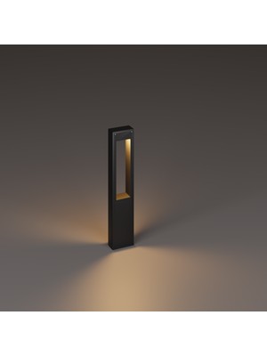 H&S Aydınlatma Vita Alüminyum Peyzaj Bahçe Aydınlatma Bollard 60CM