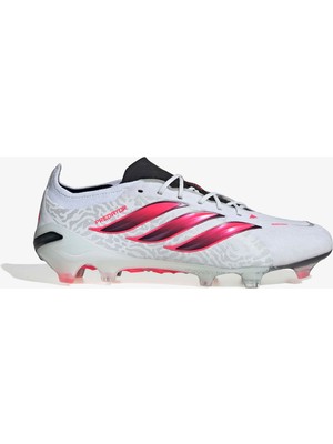 Adidas Predator Elite Fg Erkek Beyaz Çim Saha Kramponu.-